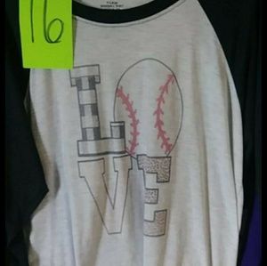 Lite grey raglan dark grey sleeves